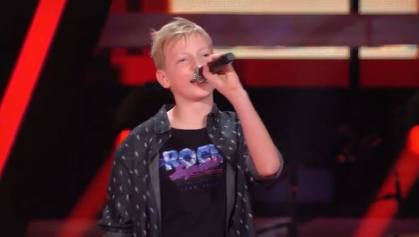 Nils Wilhelm bei The VoiceKids - Oberschule Gröditz